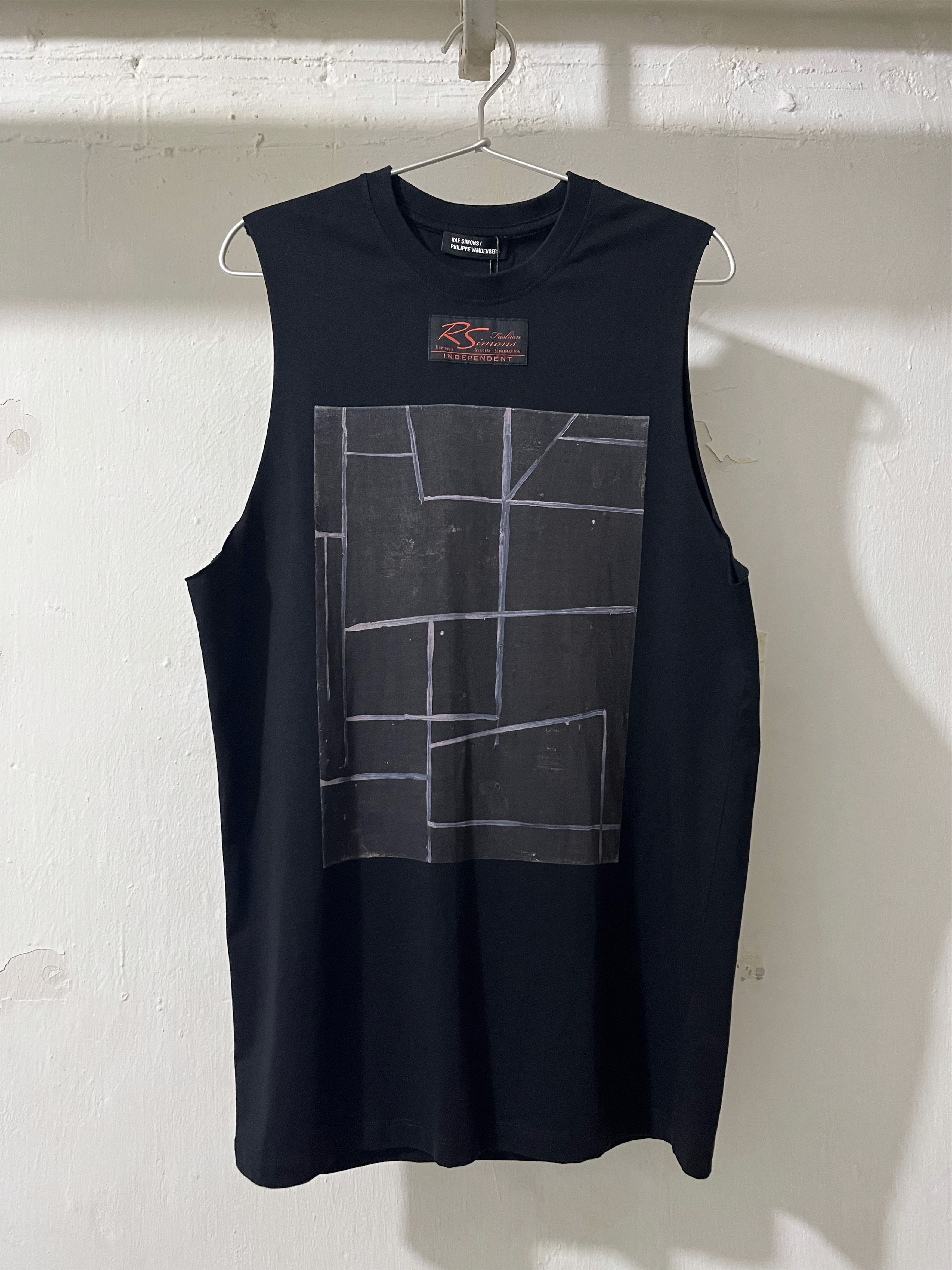 Raf Simons SS23 RAF SIMONS x PHILIPPE VANDENBERG SLEEVELESS T-SHIRT Size US XS / EU 42 / 0 - 1 Thumbnail