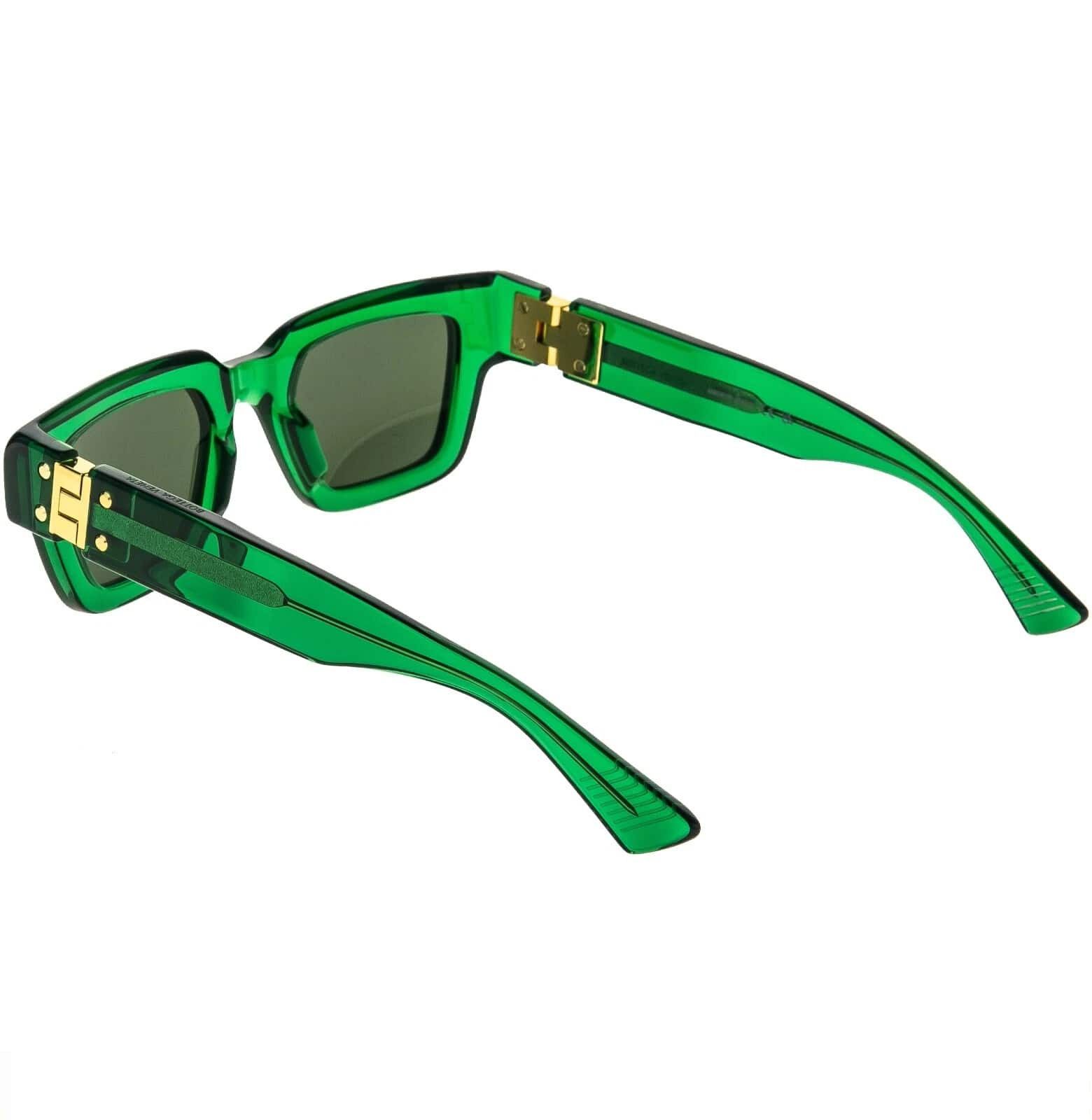 Bottega Veneta BOTTEGA VENETA HINGE BV1230S Transparent Sunglass 1230 002 Size ONE SIZE - 3 Thumbnail