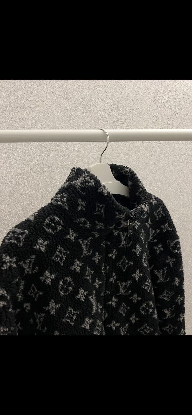 Louis Vuitton Louis Vuitton Monogram Jacquard Fleece Jacket Black White Size US S / EU 44-46 / 1 - 6 Thumbnail