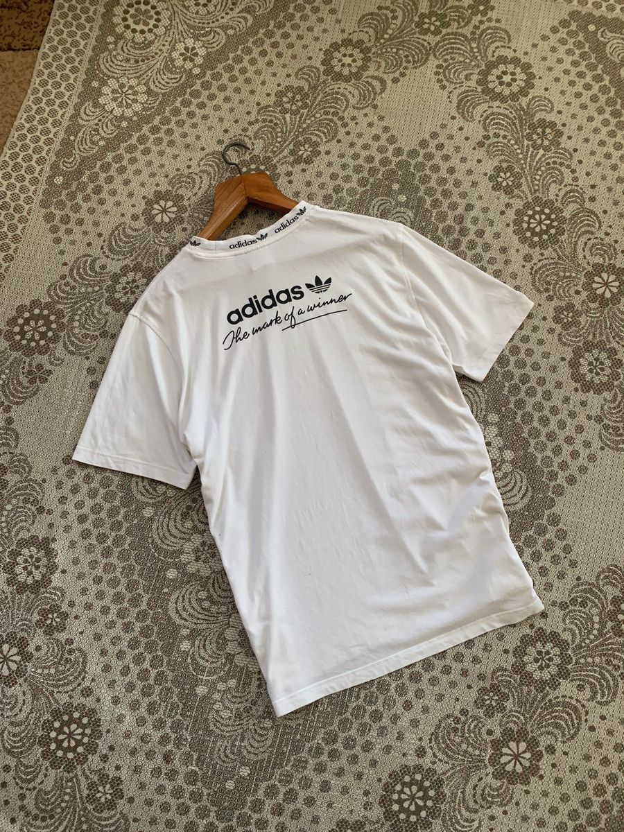 Adidas Adidas t-shirt big logo Size US XL / EU 56 / 4 - 3 Thumbnail