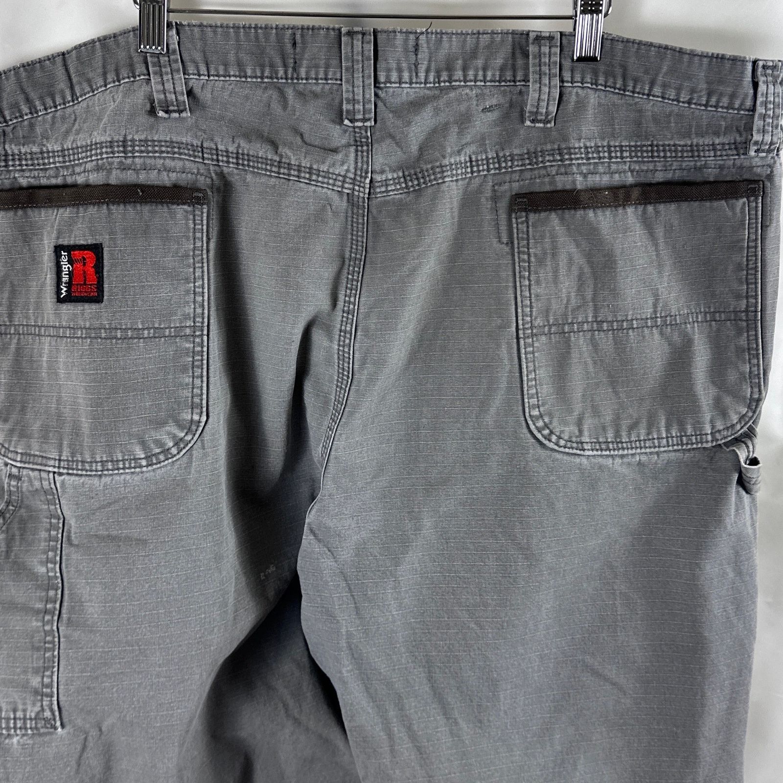 Wrangler Riggs Workwear Grey Carpenter Pants Ripstop Size US 44 / EU 60 - 7 Thumbnail
