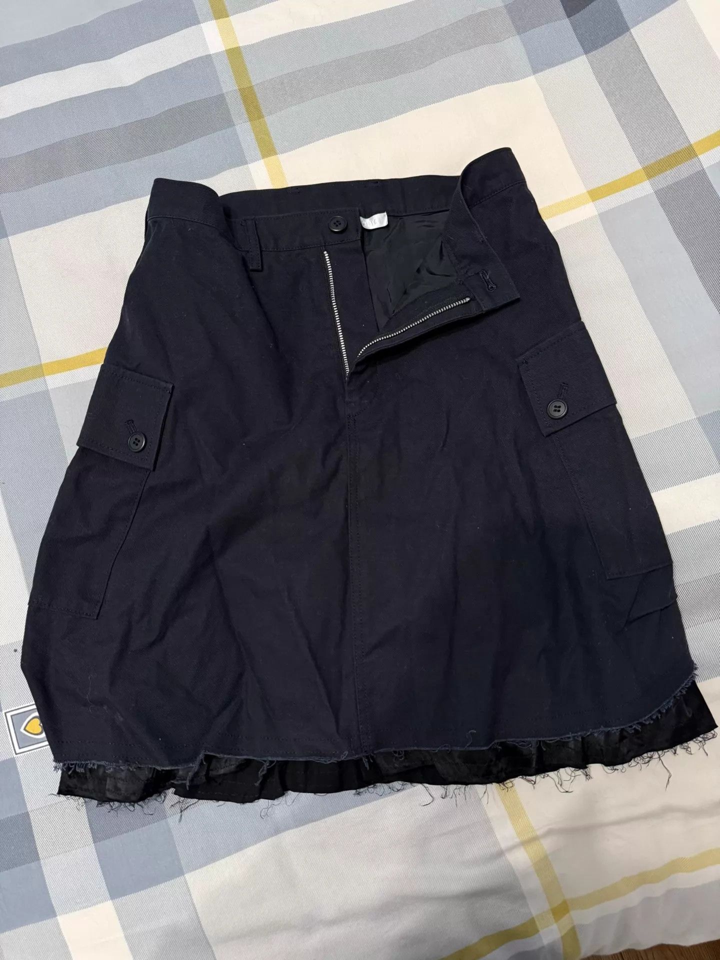 Yohji Yamamoto Y's Yohji Yamamoto skirt 72cm 50-55cm c/p 9/10 authentic Size 26" / US 2 / IT 38 - 1 Thumbnail