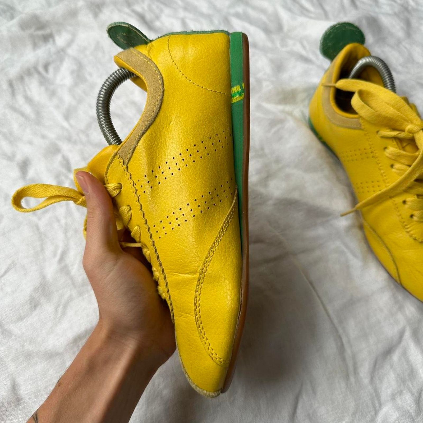 Vintage Rare Vintage Brazil Sporty Soccer Futbol Athletic Shoes Size US 8 / IT 38 - 4 Thumbnail
