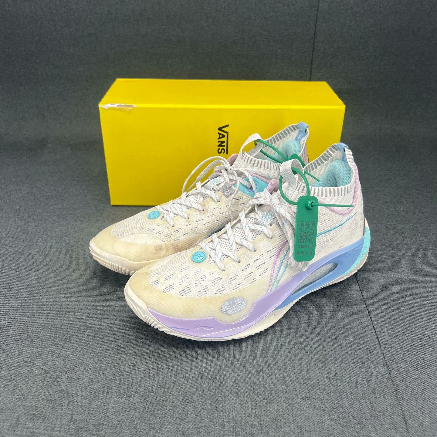 Li-Ning Li-Ning Blue Lowtop Sneakers 42 Men Size US 9 / EU 42 - 1 Thumbnail