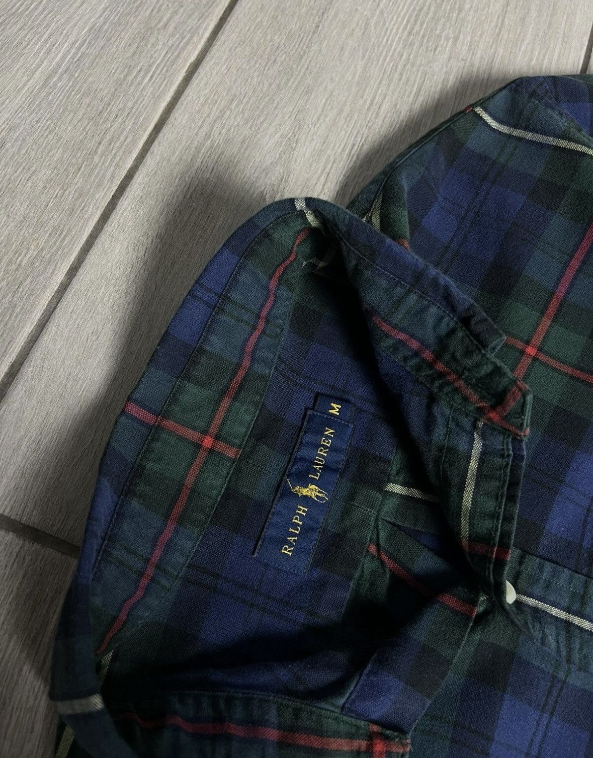 Polo Ralph Lauren RARE RALPH LAUREN LABEL SHIRT BUTTON UP MULTICOLOR Size US M / EU 48-50 / 2 - 11 Thumbnail
