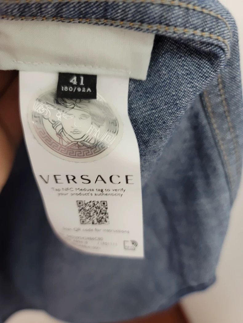 Versace Versace Thick shirt jacket Size US XL / EU 56 / 4 - 7 Thumbnail