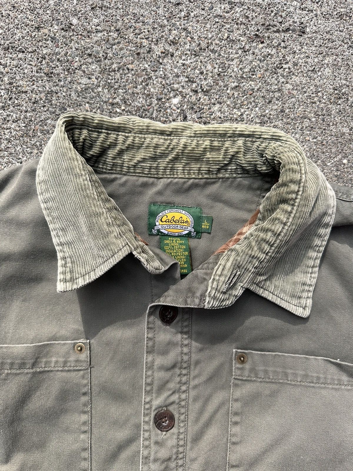 Cabelas × Vintage Vintage Insulated Cabelas Detroit Work Jacket Size US L / EU 52-54 / 3 - 3 Thumbnail