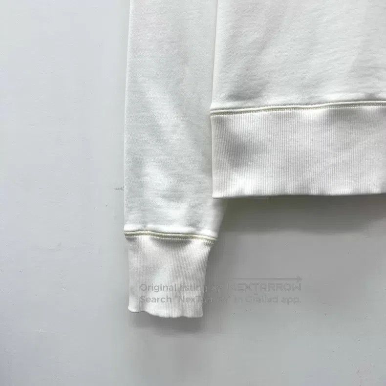 Loewe Loewe Off-white logo round neck long sleeve sweatshirt Size M / US 6-8 / IT 42-44 - 4 Thumbnail