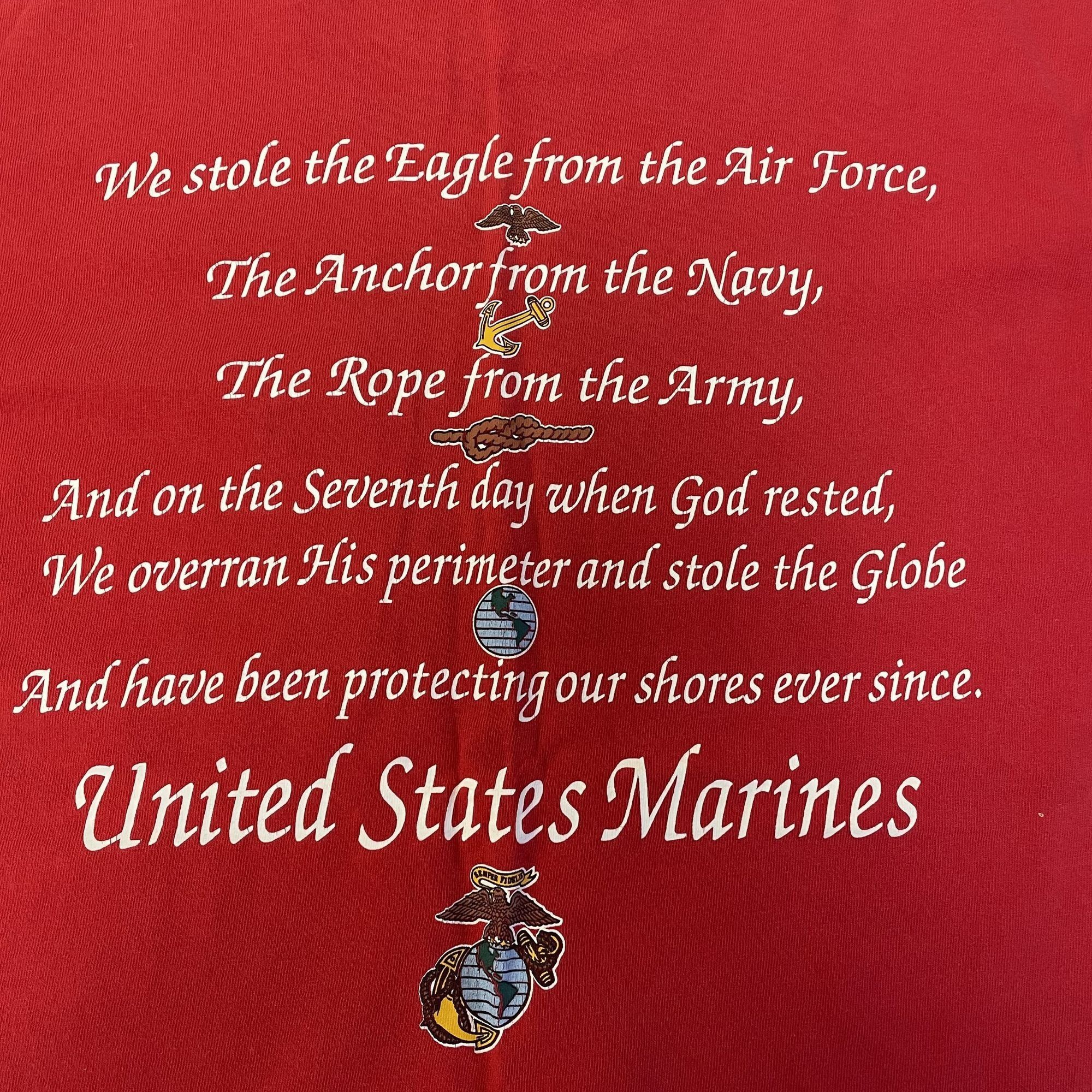 Other Vtg Soffes Choice RED Military T Shirt USMC Marine Corp Tee Size US M / EU 48-50 / 2 - 8 Thumbnail
