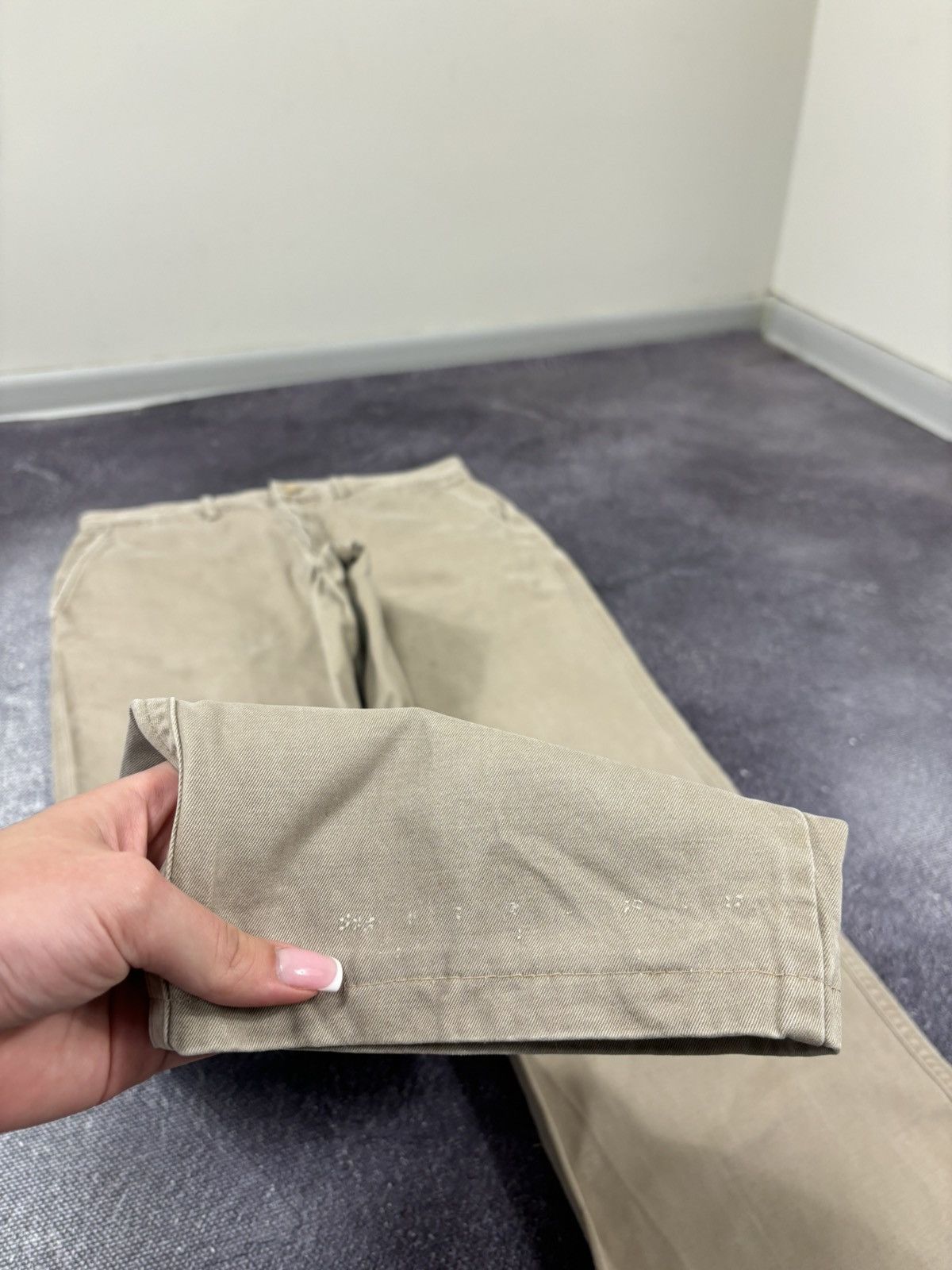 Avirex Vintage Avirex USA Utility Military Hype Beige Chino Pants Size US 34 / EU 50 - 14 Thumbnail