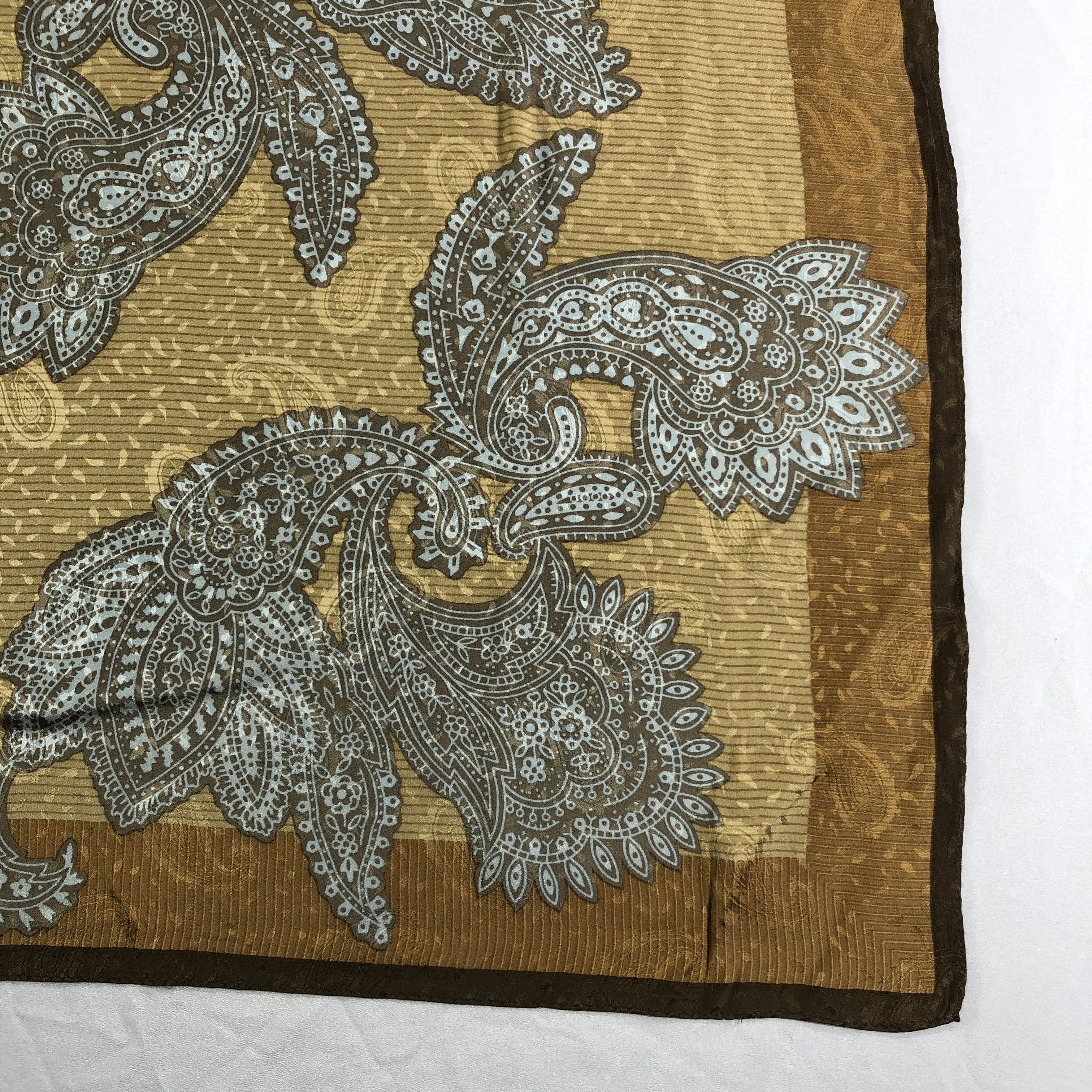 Vintage Vintage Silk Scarf Size ONE SIZE - 3 Thumbnail