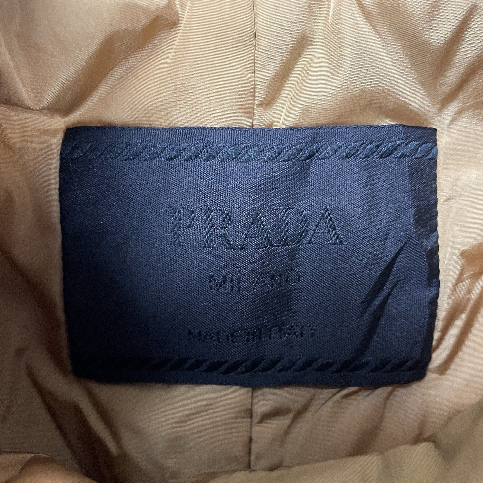 Prada Prada Nylon Trench Jacket Insulated Coat Yellow Size 42 M Size M / US 6-8 / IT 42-44 - 3 Thumbnail