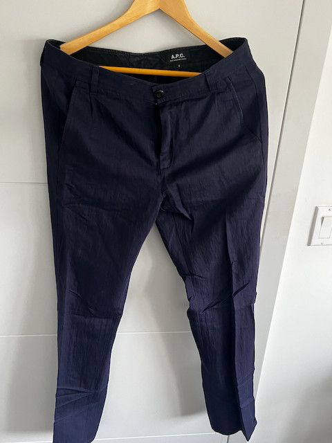 A.P.C. APC Indigo Pants Size US 29 - 4 Thumbnail