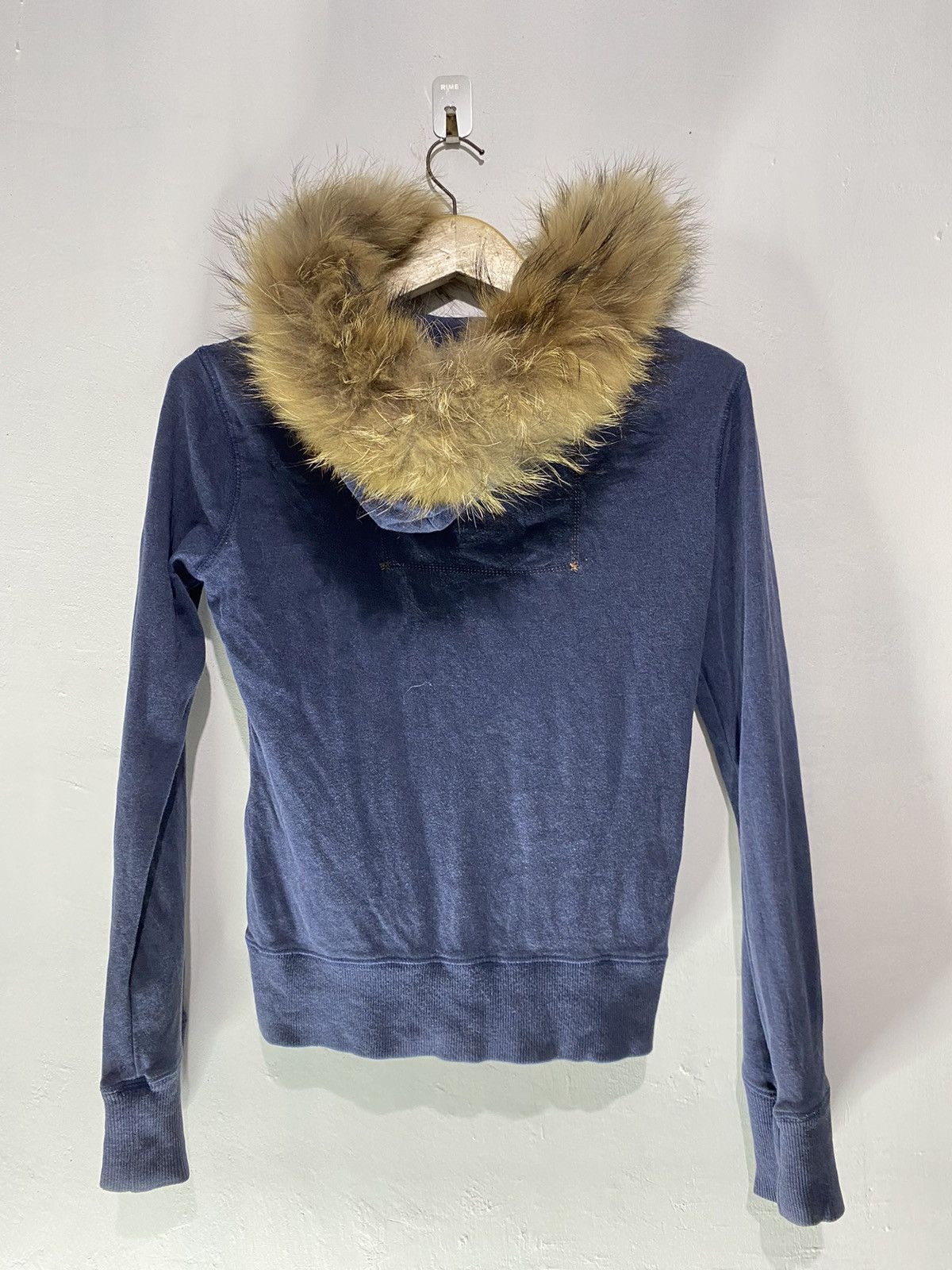 If Six Was Nine × Japanese Brand × Le Grande Bleu (L.G.B.) Japanese shane jeans faux fur hoodie Size US S / EU 44-46 / 1 - 2 Thumbnail