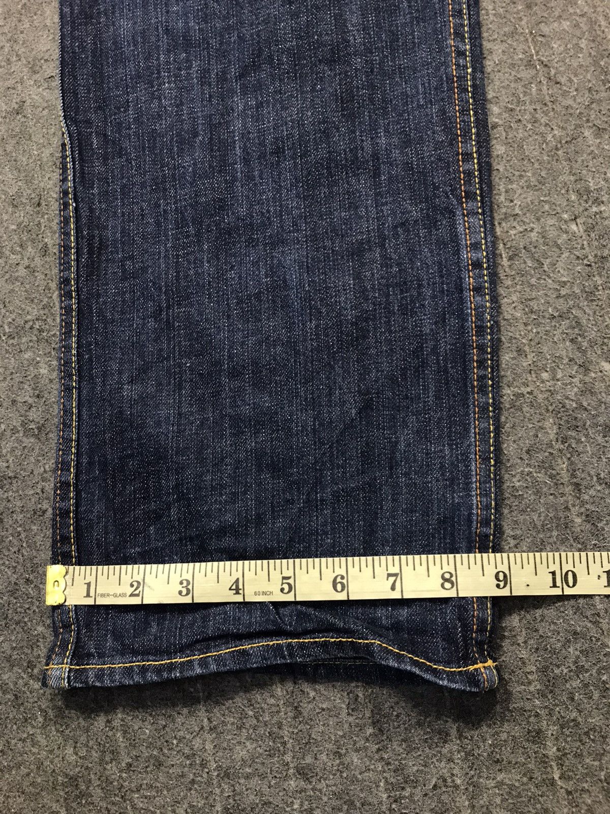 Japanese Brand ILL’s Just Infamous Indigo Denim Straight Cut Fits Size 36 Size US 36 / EU 52 - 15 Thumbnail