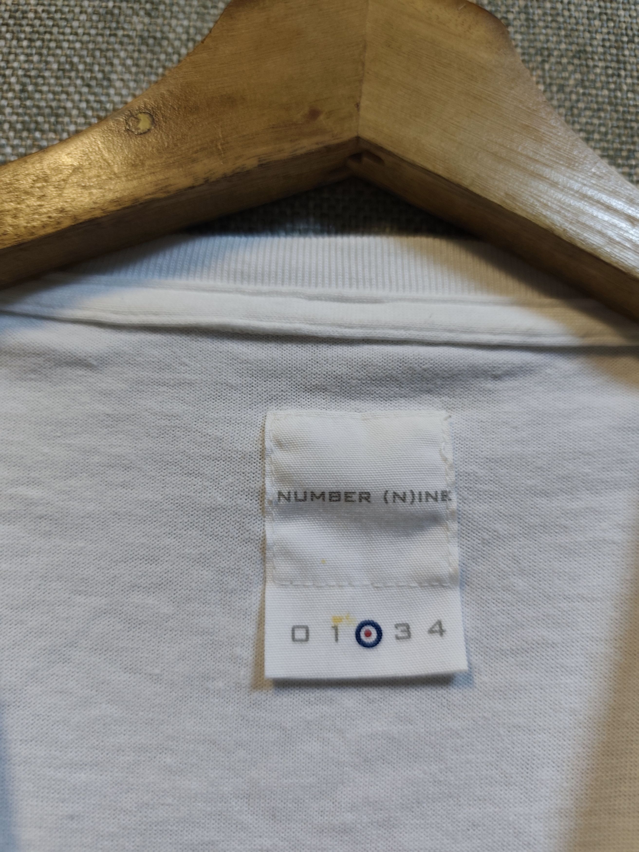 Number (N)ine AW05 Number (N)ine "The High Streets" Scribble Star Graphic Size US S / EU 44-46 / 1 - 6 Thumbnail