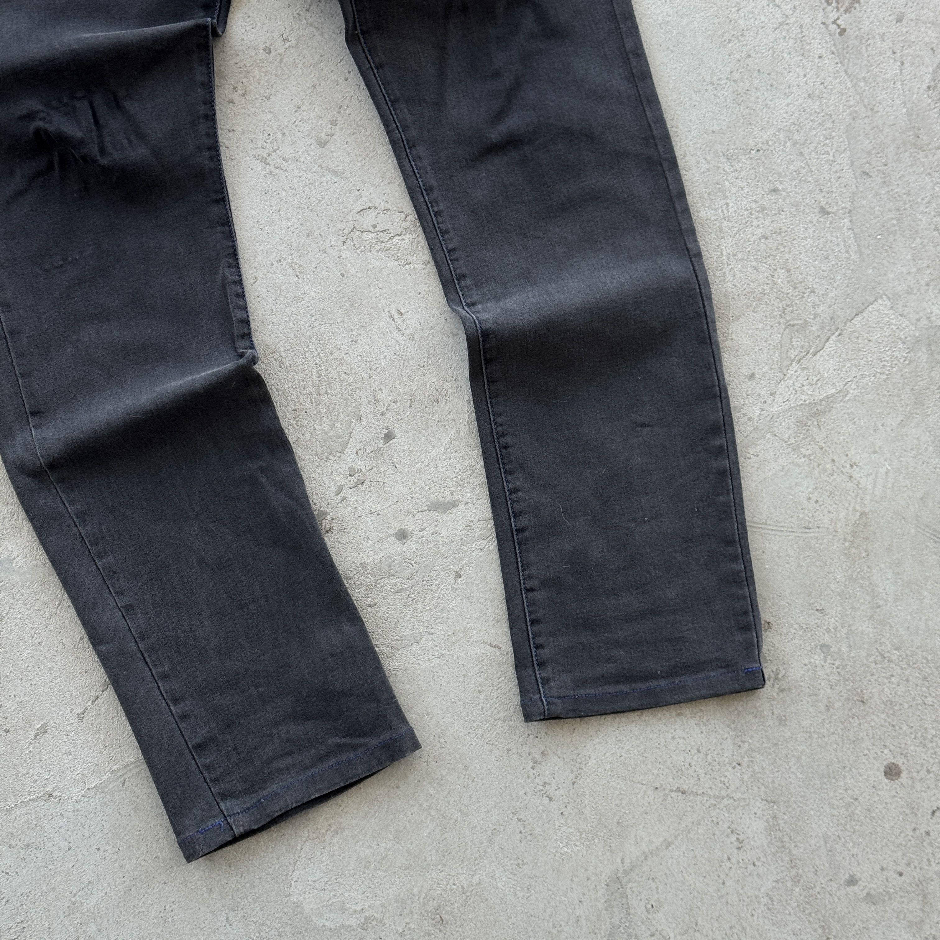 Loro Piana Loro Piana Slim Fit Distressed Grey Jeans Made In Italy W33 Size US 33 - 15 Thumbnail