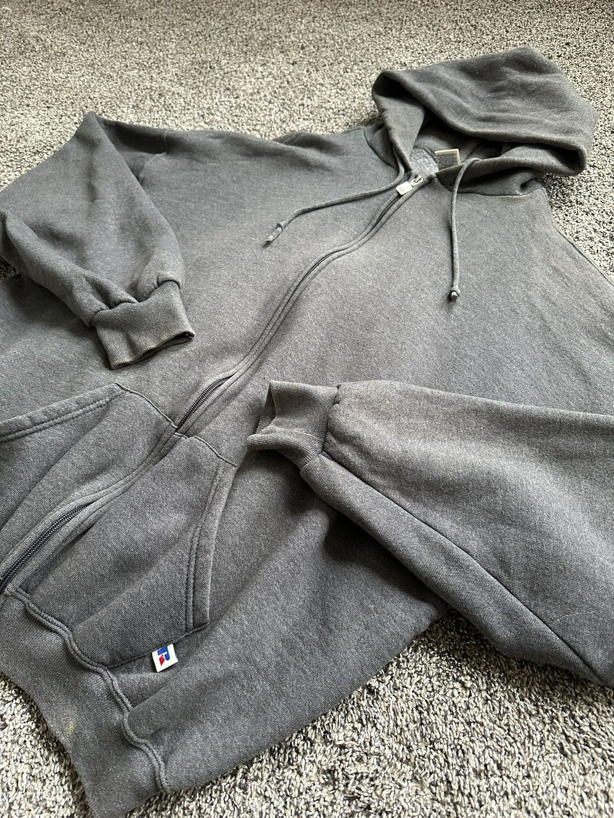 Russell Athletic Russel zip up hoodie Size US XXL / EU 58 / 5 - 2 Thumbnail