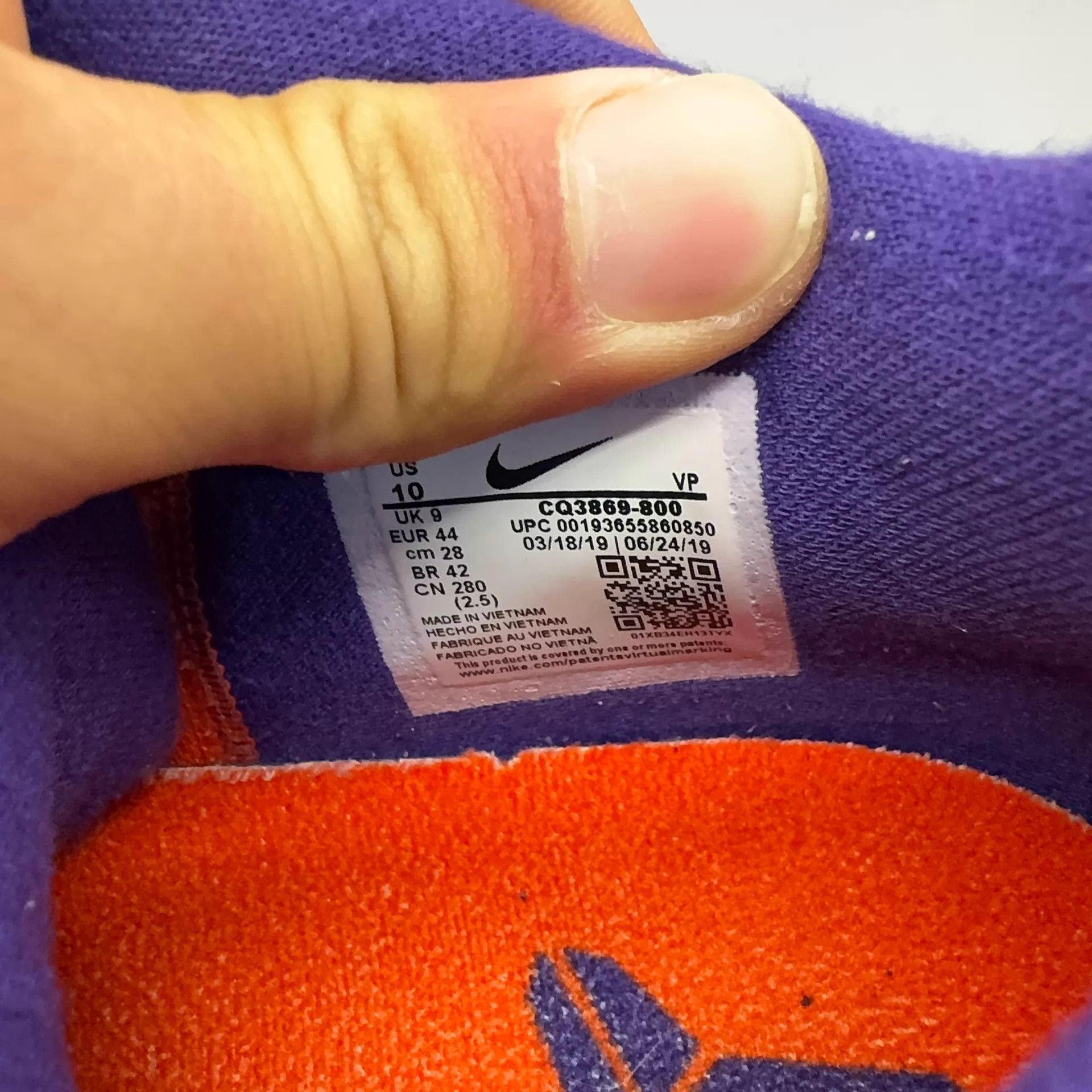 Nike Nike Kobe 4 Orange Size 44 Size US 11 / EU 44 - 9 Thumbnail
