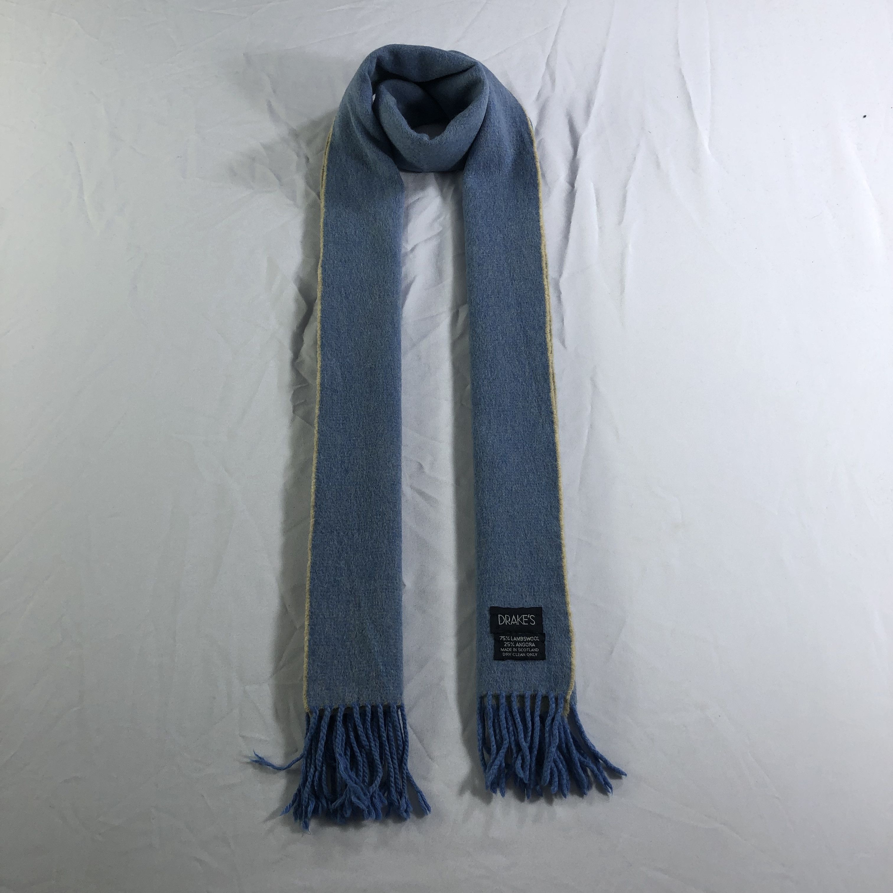 Drake's Drake's Wool Scarf Muffler Neckwear V2283 Size ONE SIZE - 1 Thumbnail