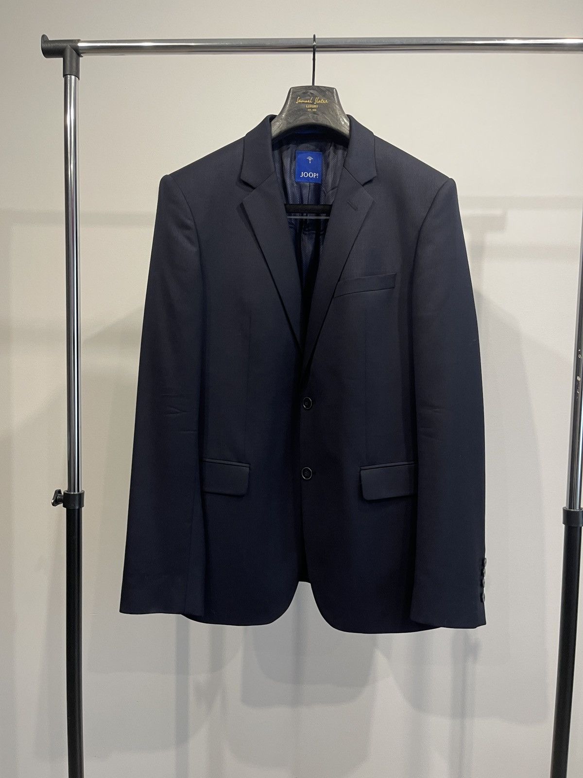 Joop! Joop wool blazer blue men’s classic jacket sport coat 42R Size 42R - 1 Thumbnail