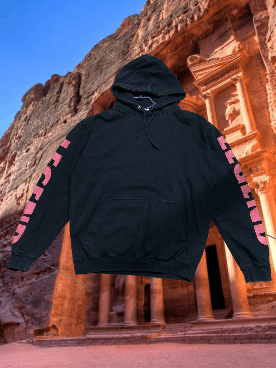 XO vintage streetwear big logo XO Sweatshirt black hoodie Size US M / EU 48-50 / 2 - 1 Thumbnail