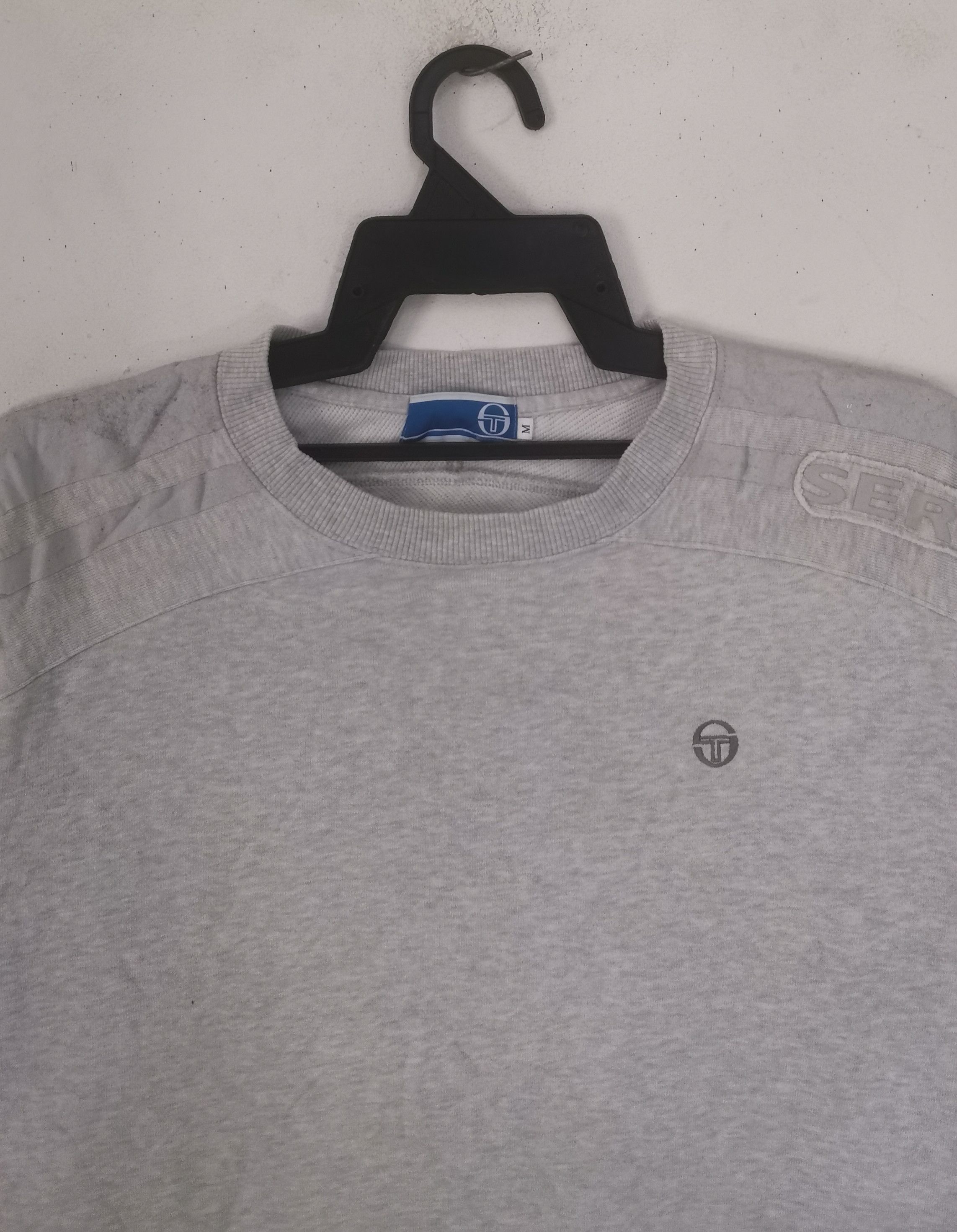 Sergio Tacchini Rare vintage Sergio TACCHINI sweatshirt Size US M / EU 48-50 / 2 - 2 Thumbnail