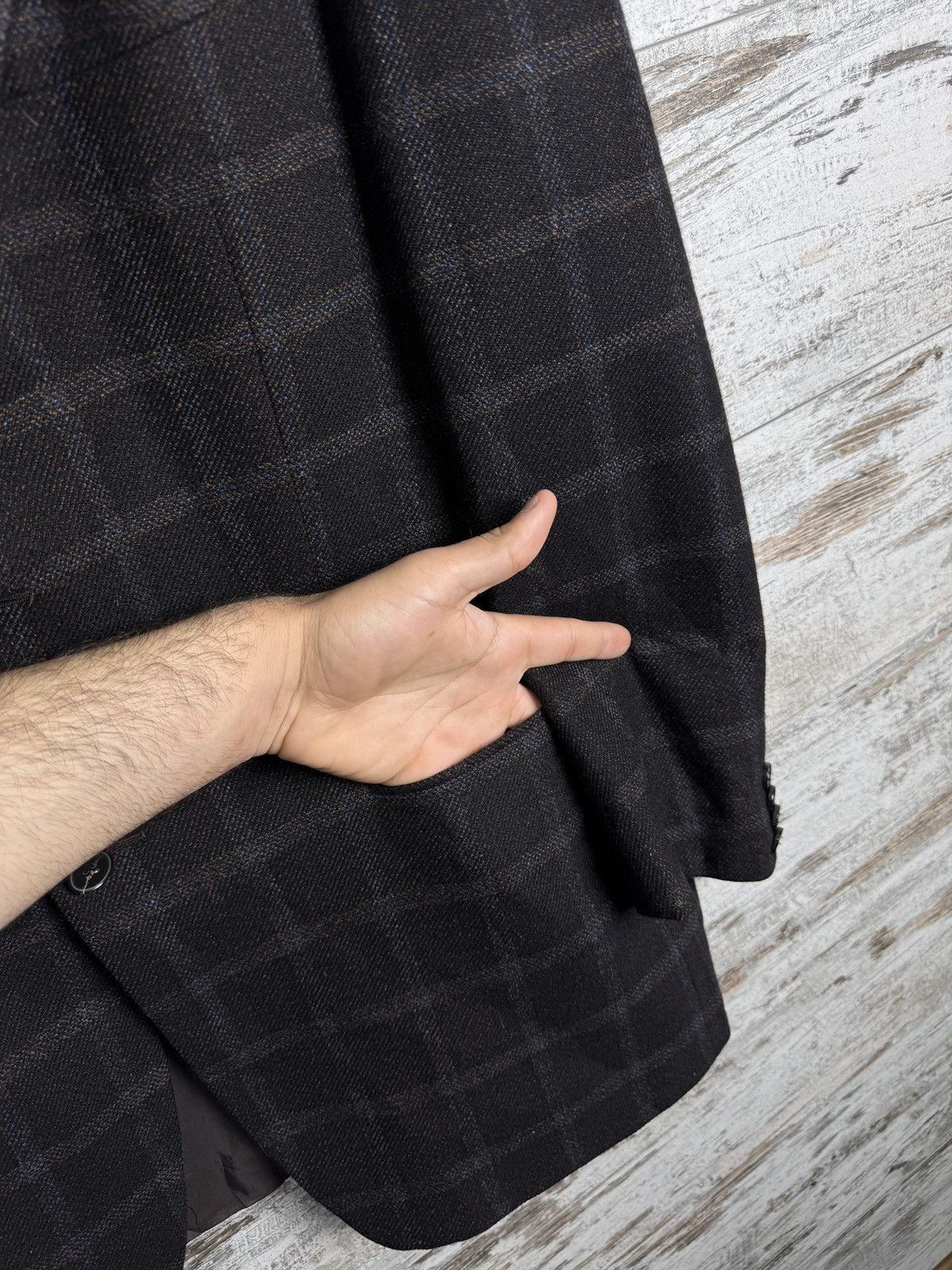 Ermenegildo Zegna × Z Zegna Mens Vintage Ermenegildo Zegna blazer brown luxury jacket Size US M / EU 48-50 / 2 - 3 Thumbnail