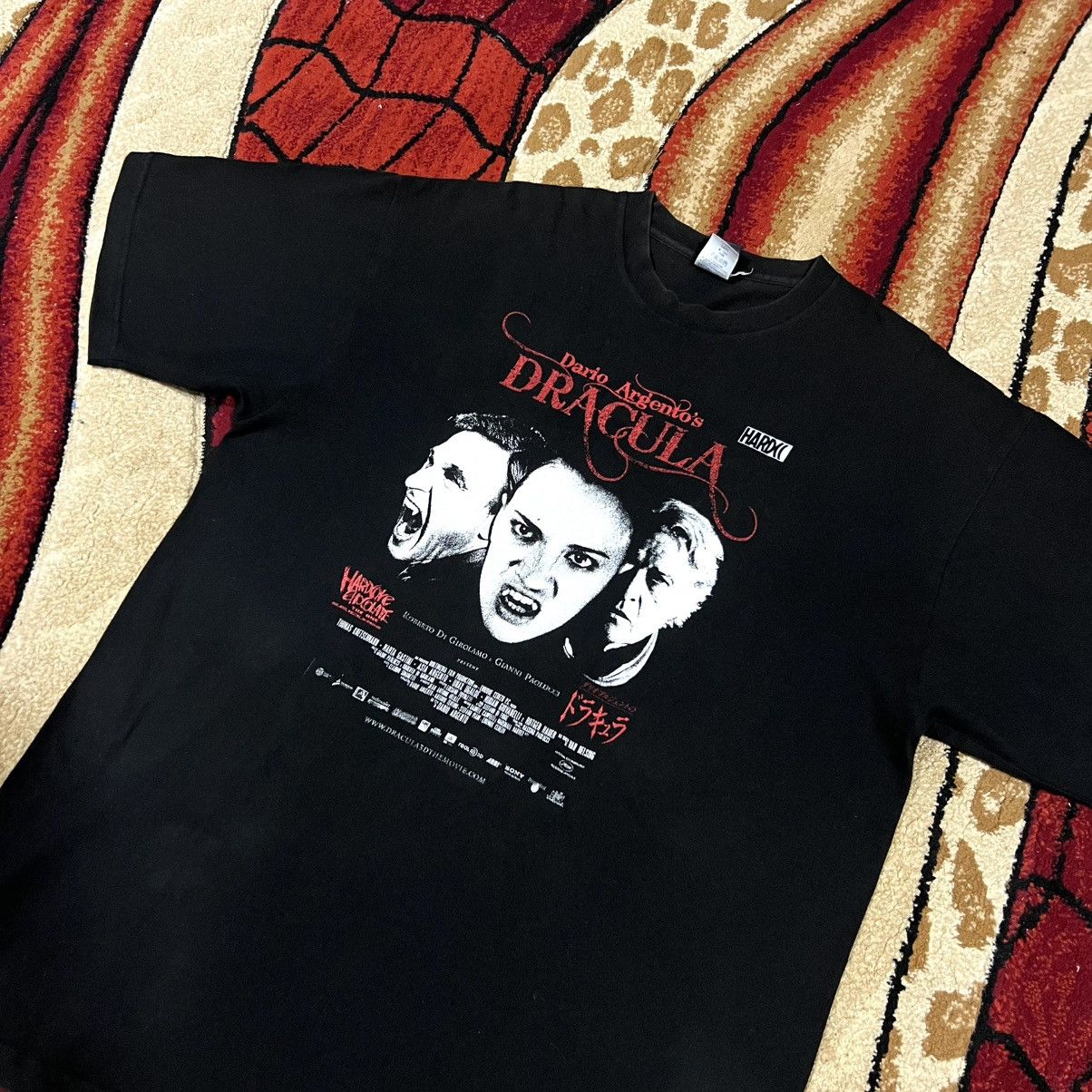 Band Tees Vintage Dario Argento's Dracula Horror Movie Rare T Shirt Size US XL / EU 56 / 4 - 1 Thumbnail