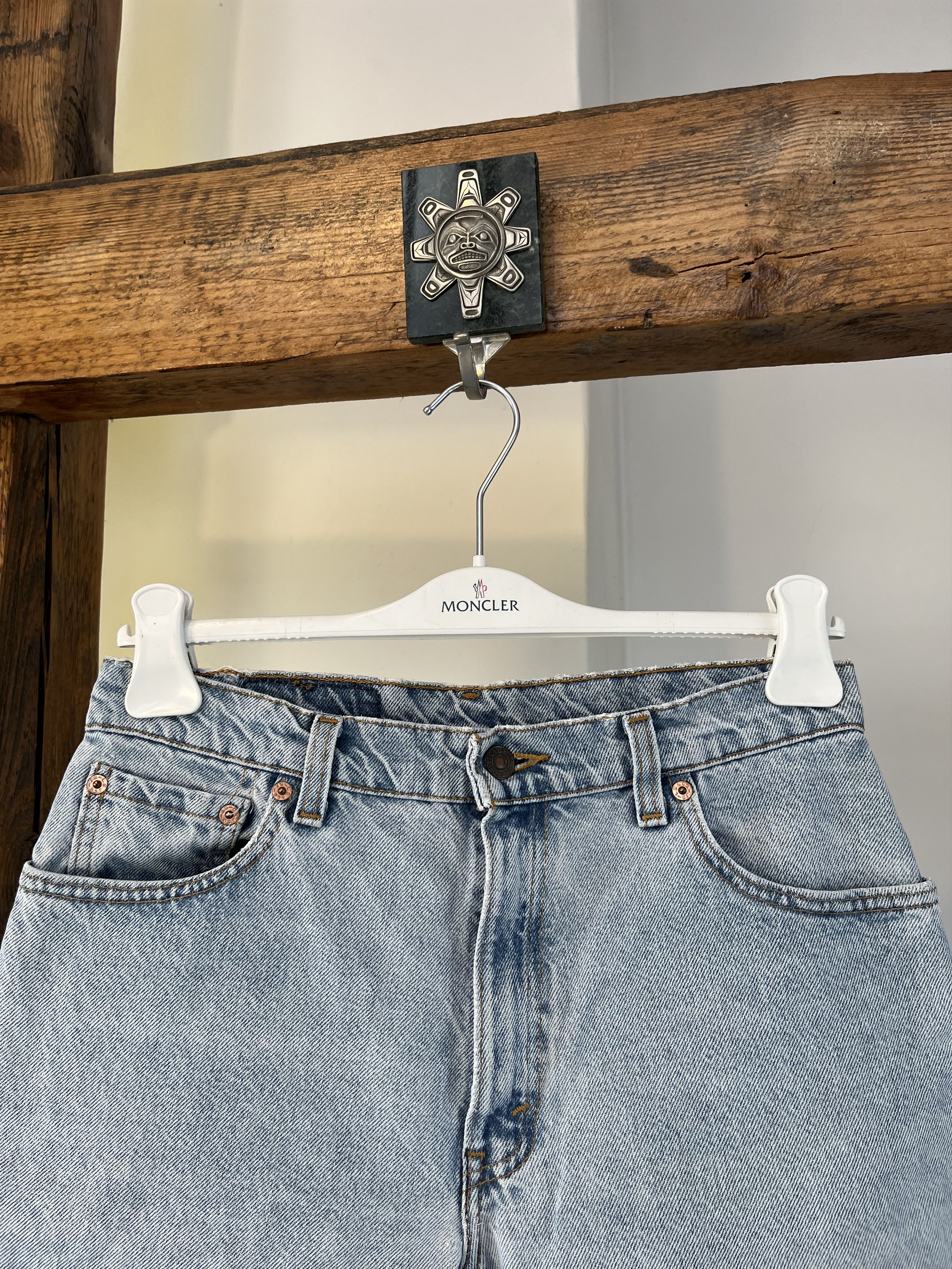 Levi's × Levi's Vintage Clothing Vintage 80/90s Levi's 505 Made in USA Denim Shorts Jeans Size US 30 / EU 46 - 3 Thumbnail