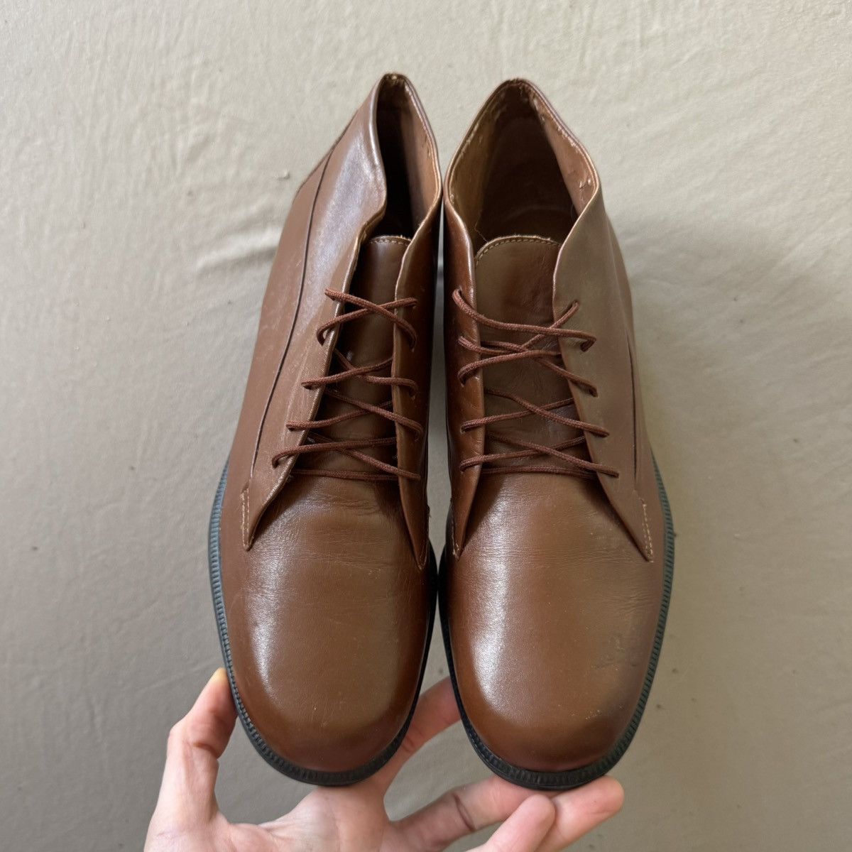 Other Vintage Easy Spirit “Harvard” Leather Ankle Boots Size US 7.5 / IT 37.5 - 3 Thumbnail