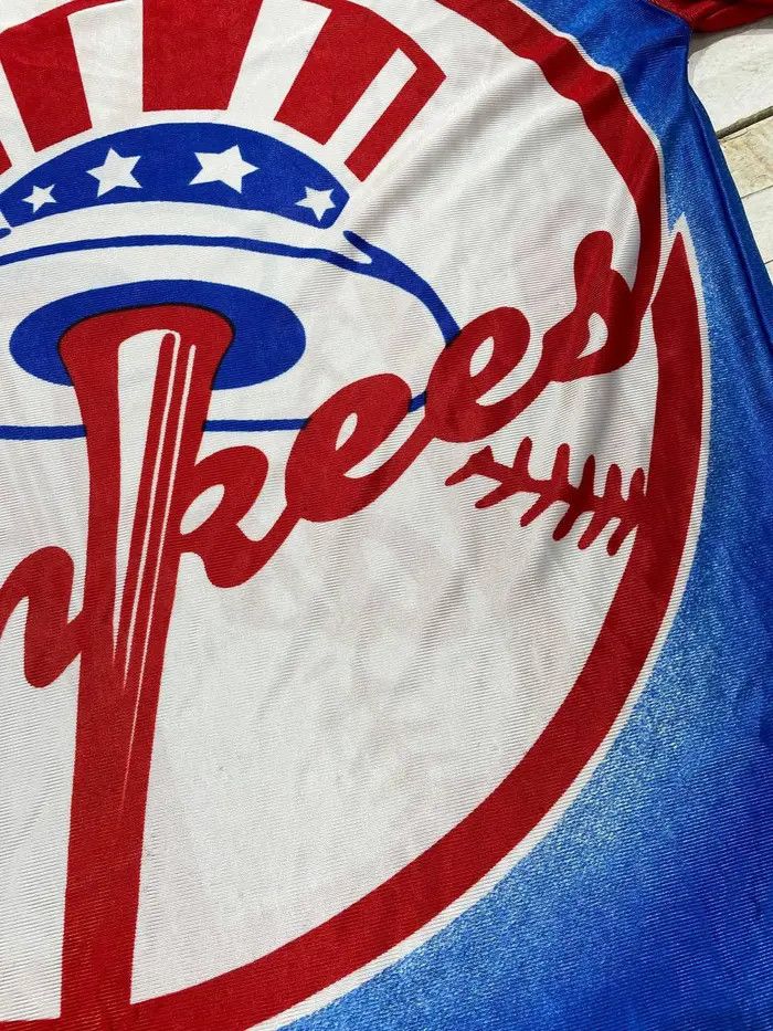 New York Yankees Nutmeg New York Yankees 1995 MLB Shirt Jersey All Overprint Size US M / EU 48-50 / 2 - 19 Thumbnail