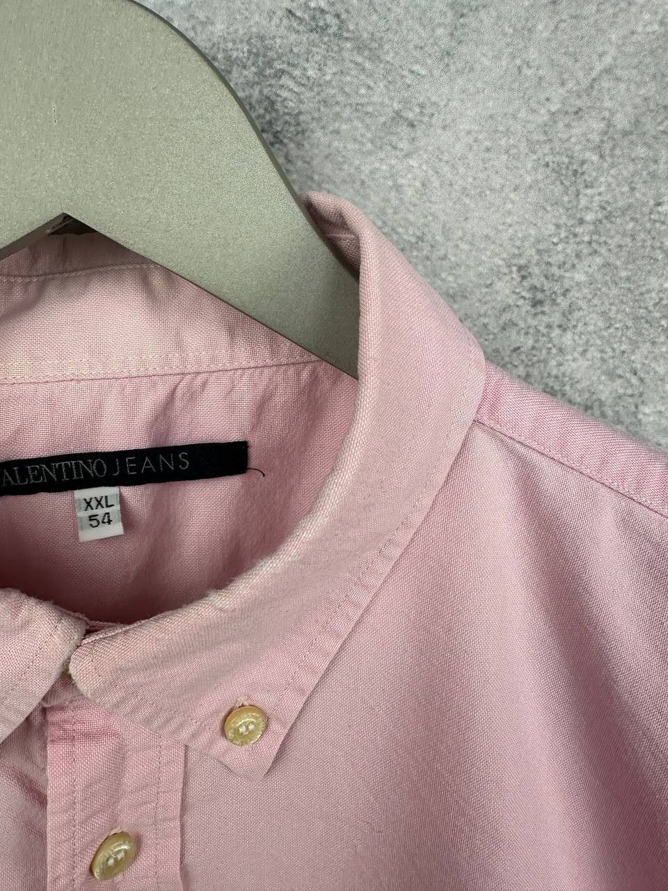 Valentino Vintage Valentino Jeans Pink Shirt Oxford Button-Down LS Size US XXL / EU 58 / 5 - 12 Thumbnail