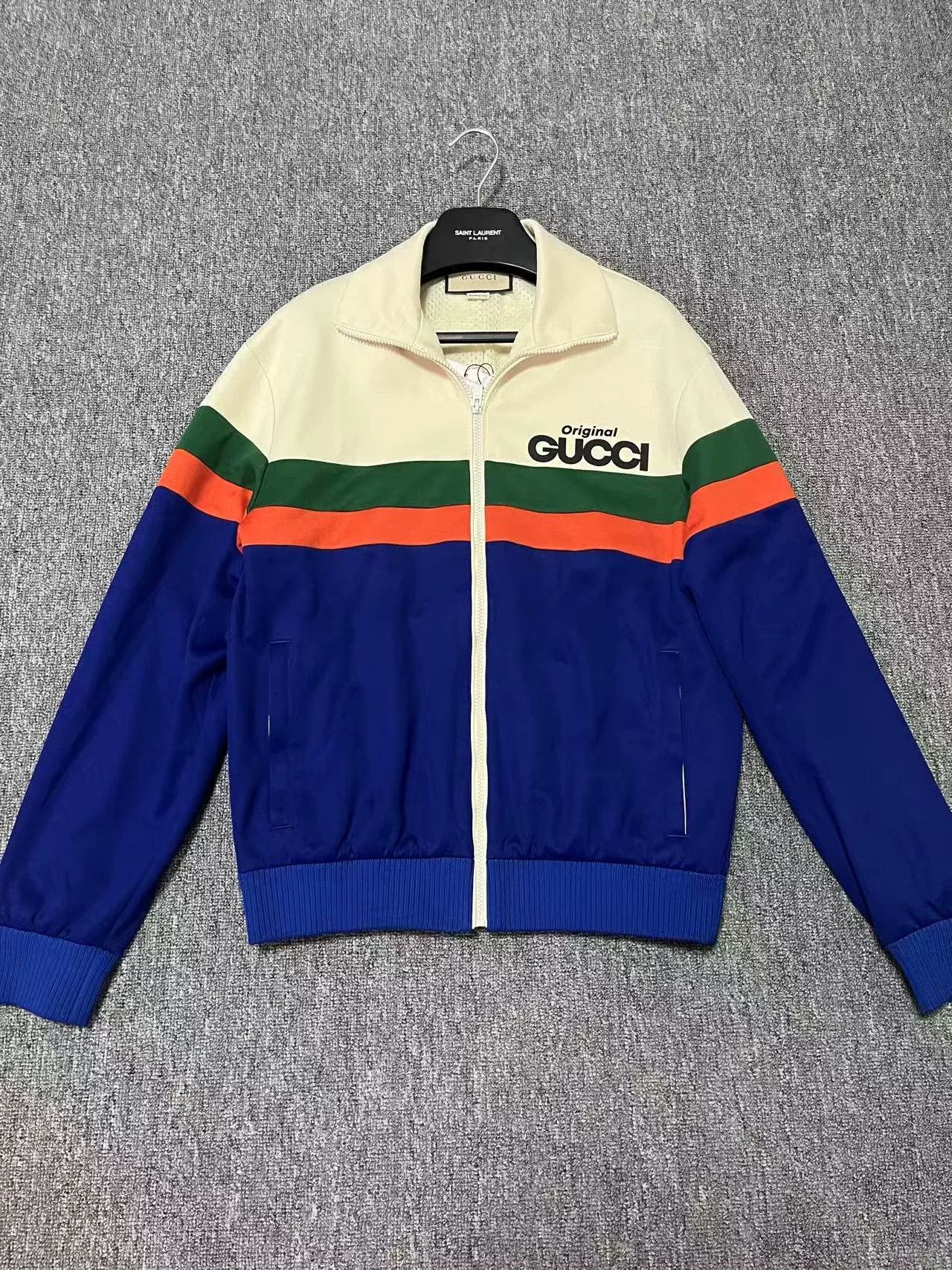 Gucci Gucci Colorblock Logo Casual Zip Jacket Size US XS / EU 42 / 0 - 1 Thumbnail