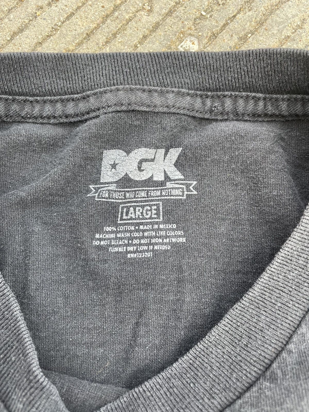 DGK Skategang DGK Minimal Graphics Black T-shirt Size US L / EU 52-54 / 3 - 4 Thumbnail