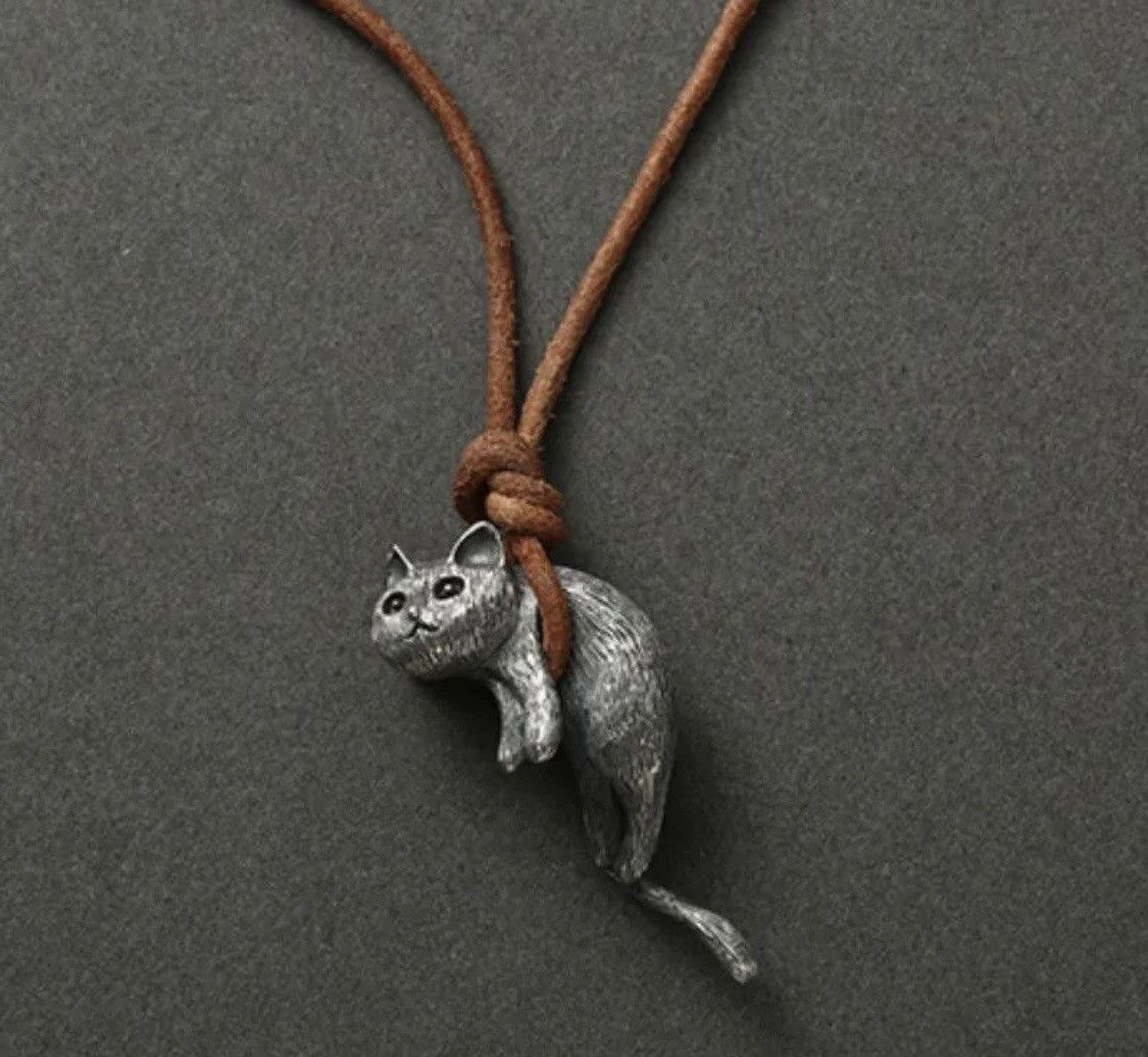 Jewelry Cute Cat Choker Necklaces Size ONE SIZE - 5 Thumbnail