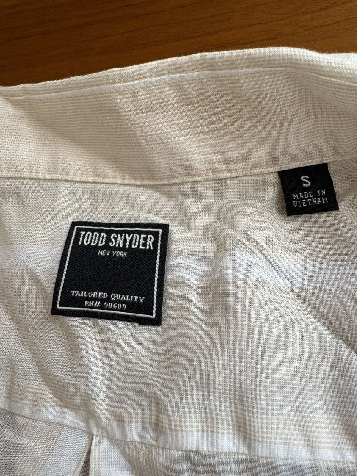 Todd Snyder Todd Snyder button up t shirt Size US S / EU 44-46 / 1 - 3 Thumbnail