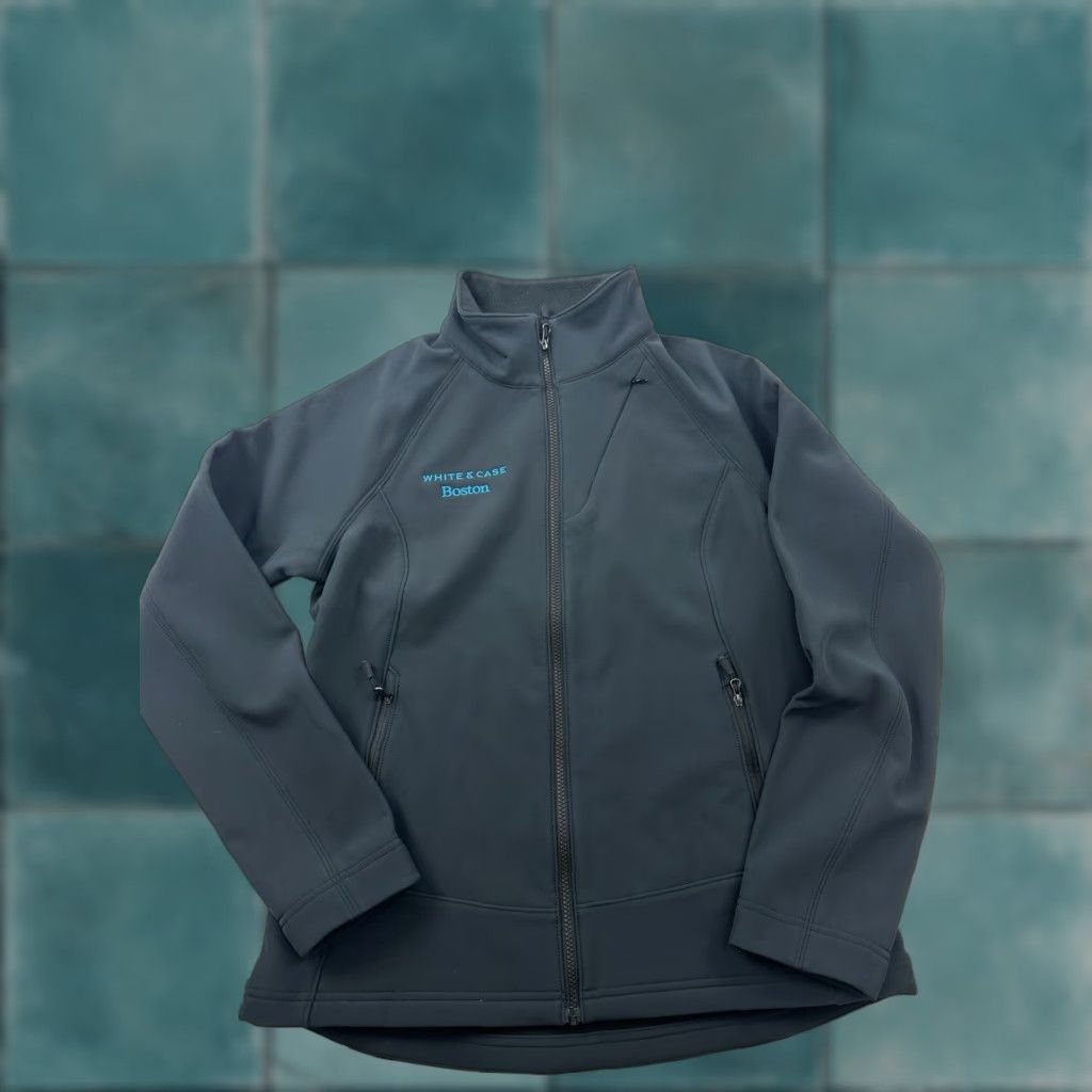Vintage L.L. Bean Jacket Womens Medium Black Soft Shell Pathfinder Full Zip Wind-Resistant Pockets Zipper Logo Casual Travel Workwear Fall Winter Spring Size M / US 6-8 / IT 42-44 - 1 Thumbnail