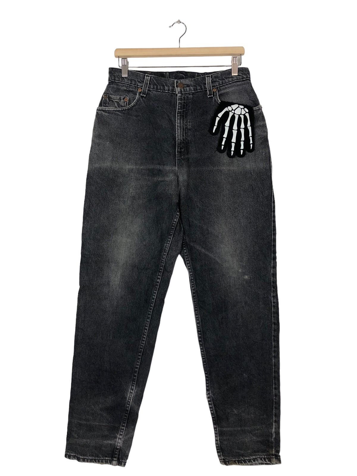 Levi's 🔥80’s VINTAGE LEVI’S DENIM JEANS R SINGLE RARE COLOUR Size US 30 / EU 46 - 1 Thumbnail