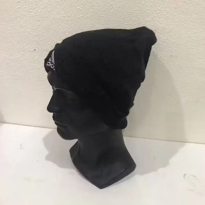 Adidas × Vintage Adidas Beanie Hat Size ONE SIZE - 3 Thumbnail