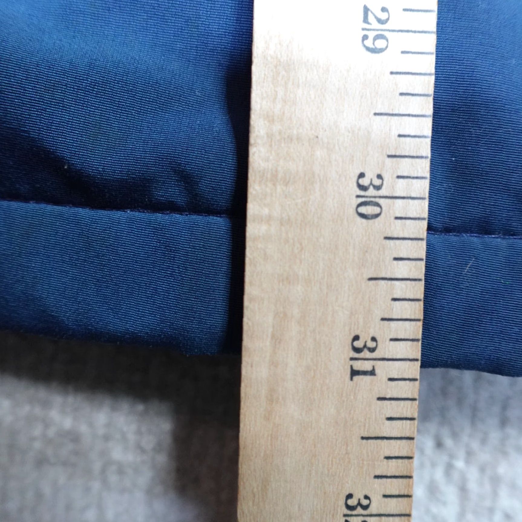 Vintage VINTAGE L.L. Bean Parka Jacket Men's Large Blue Wool Lined Buffalo Plaid Hooded Nylon Shell Short Snap Zip | ? Size US L / EU 52-54 / 3 - 7 Thumbnail