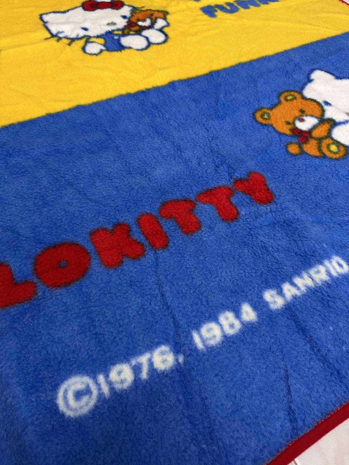 Cartoon Network × Japanese Brand × Vintage SANRIO HELLO KITTY Vtg 84’ Acrylic Blanket Size ONE SIZE - 6 Thumbnail