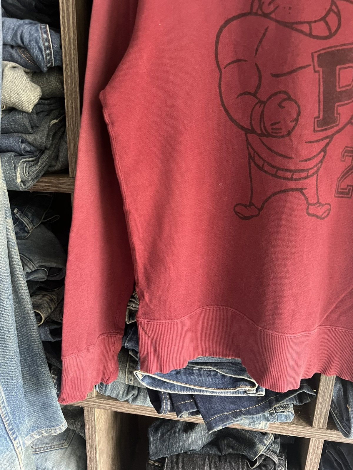 Disney 🔥Distressed Uniqlo x Disney Crewneck Sweatshirt Size US M / EU 48-50 / 2 - 8 Thumbnail