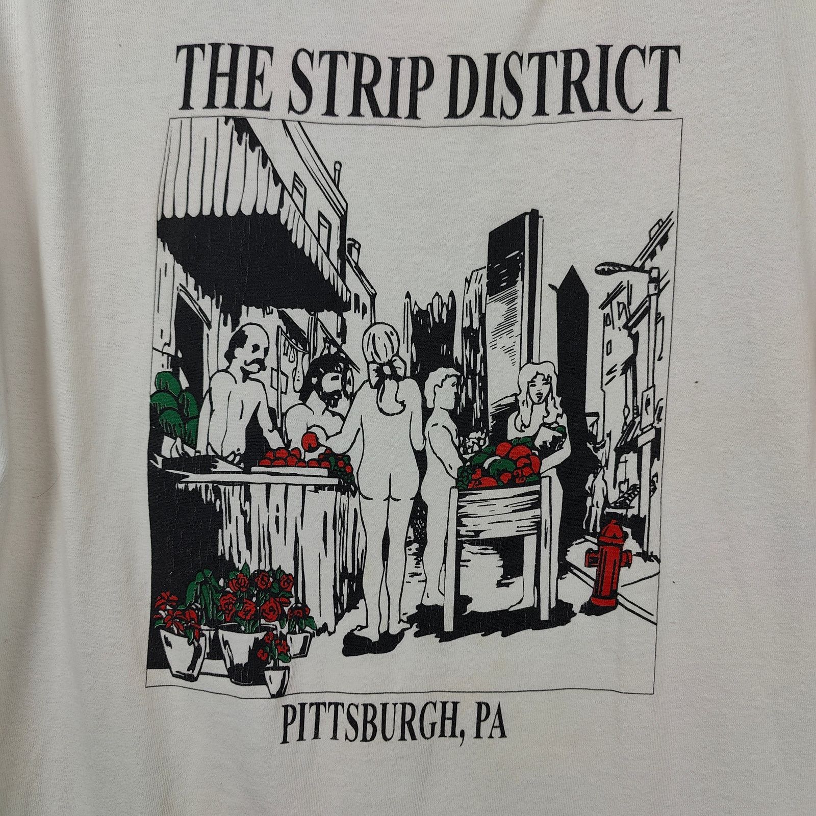 Other Vintage Pittsburgh PA The Strip District Graphic Tee Size US L / EU 52-54 / 3 - 2 Thumbnail