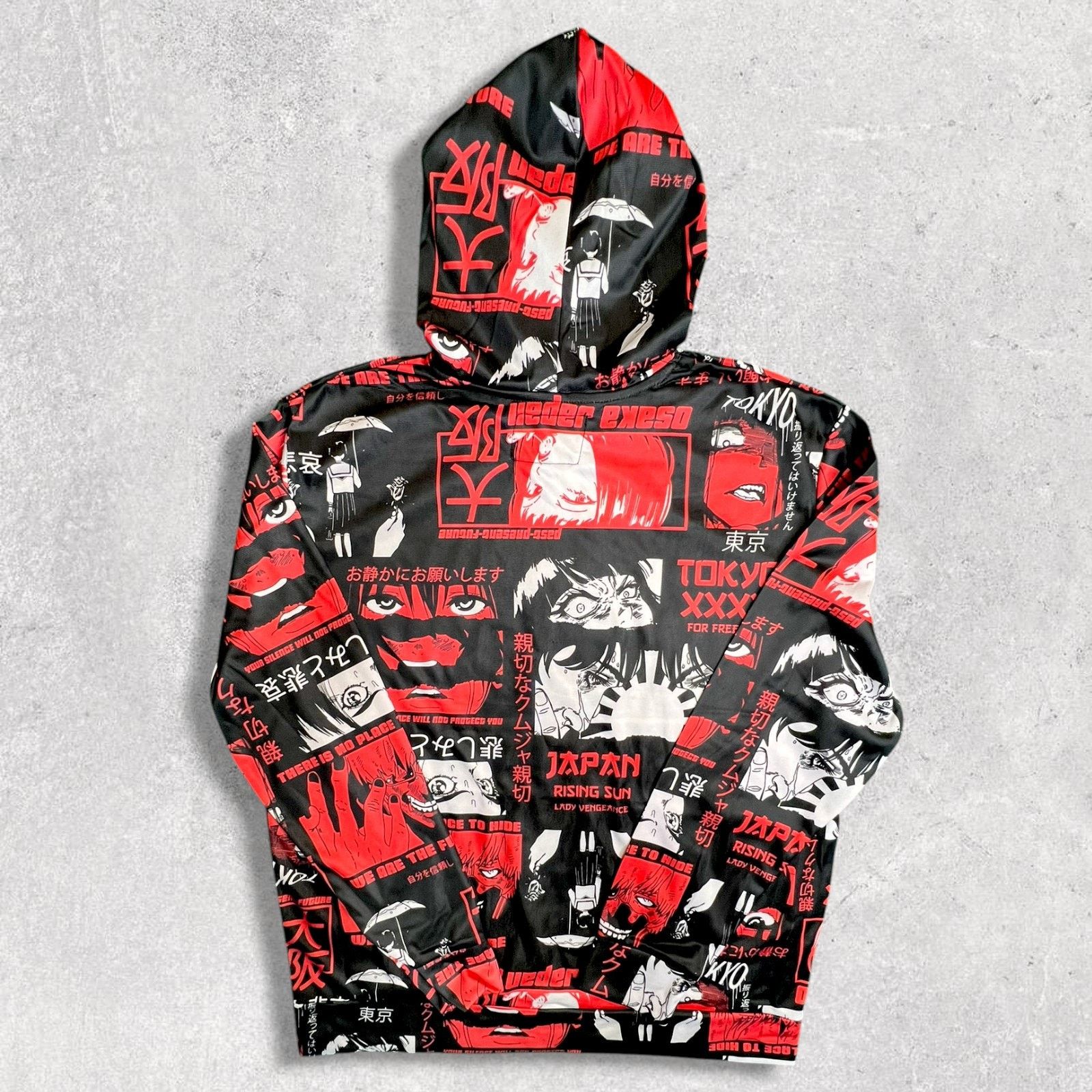 Other Drill Clothing Co. Tokyo Japan Anime Hoodie [Size XL] Size US XL / EU 56 / 4 - 2 Thumbnail