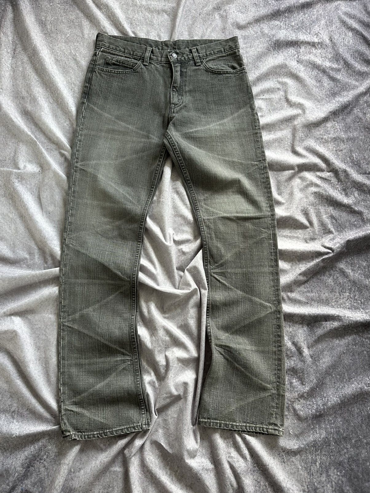 Japanese Brand × N.Hoolywood N. Hollywood Straight Gray Washed Denim Jens Size US 32 / EU 48 - 8 Thumbnail