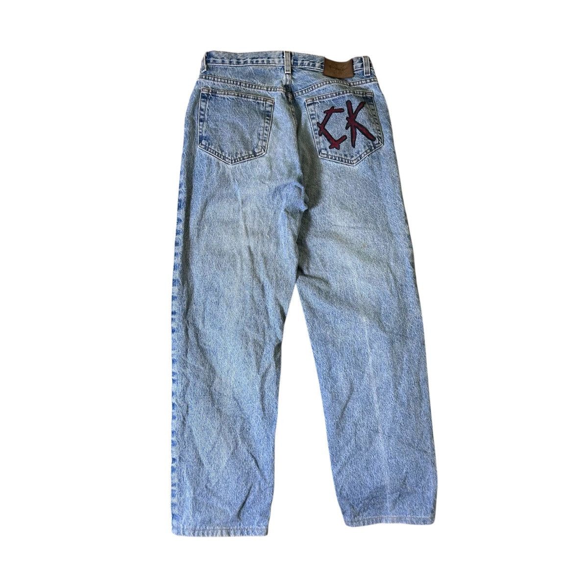 Calvin Klein Vintage Calvin Klein Custom Denim Pants Size US 31 - 2 Thumbnail