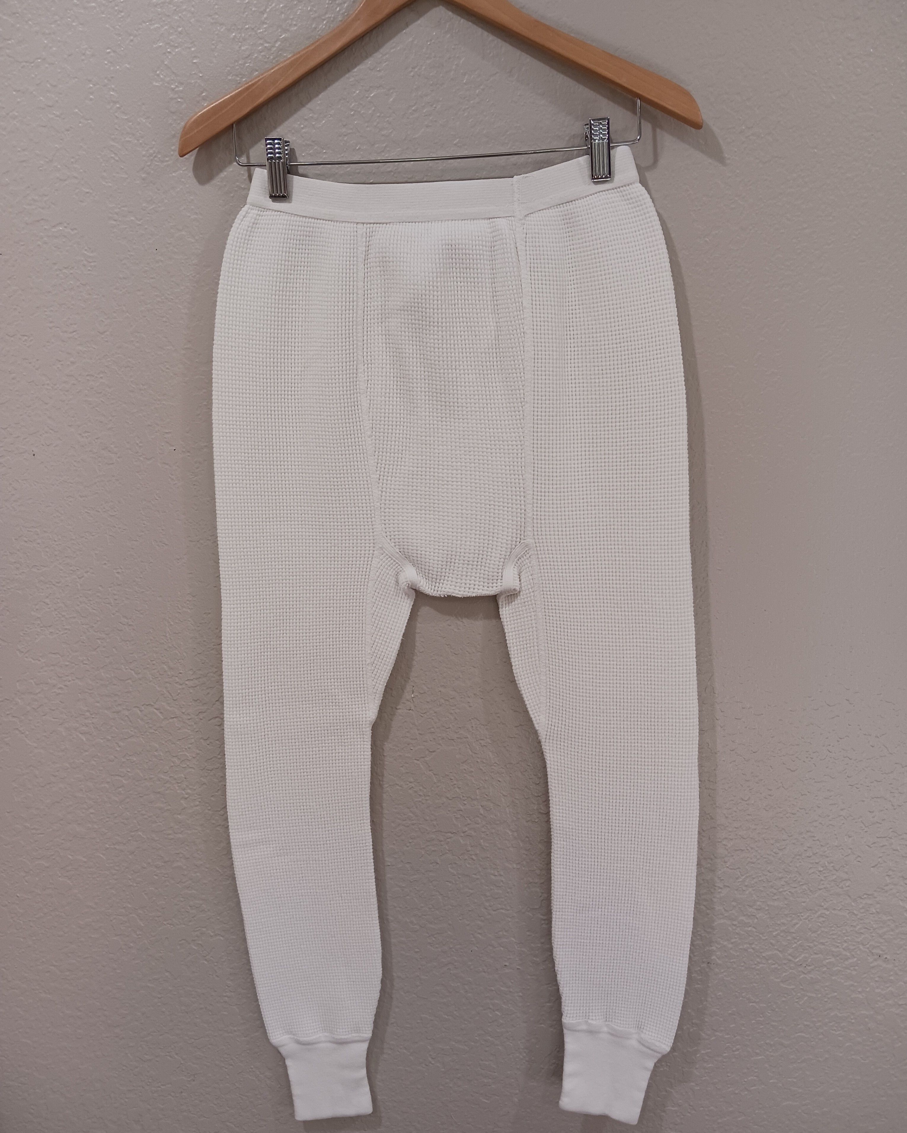 Vintage Arctex Vintage 1960s Waffle Knit Thermal Long John Pants Size US 34 / EU 50 - 2 Thumbnail