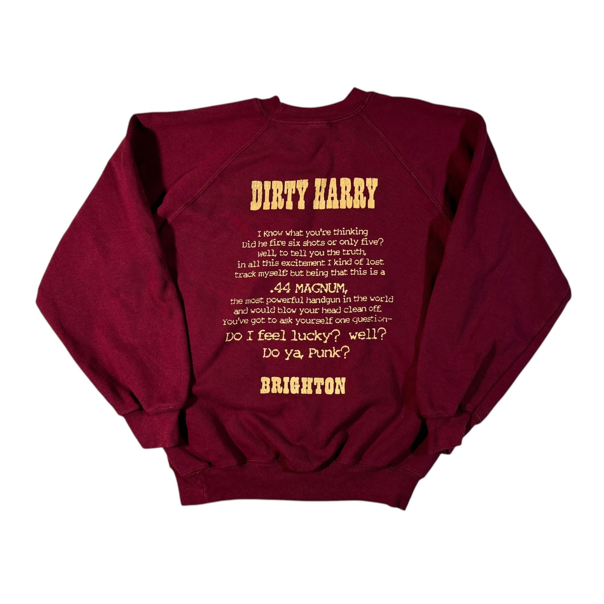 Vintage Vintage Clint Eastwood Dirty Harry Brighton Sweatshirt Size US S / EU 44-46 / 1 - 2 Thumbnail