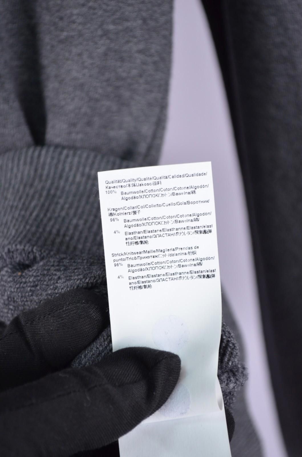 Hugo Boss Hugo Boss Drick Grey Sweatshirt Neck Logo Size M Designer Size US M / EU 48-50 / 2 - 6 Thumbnail